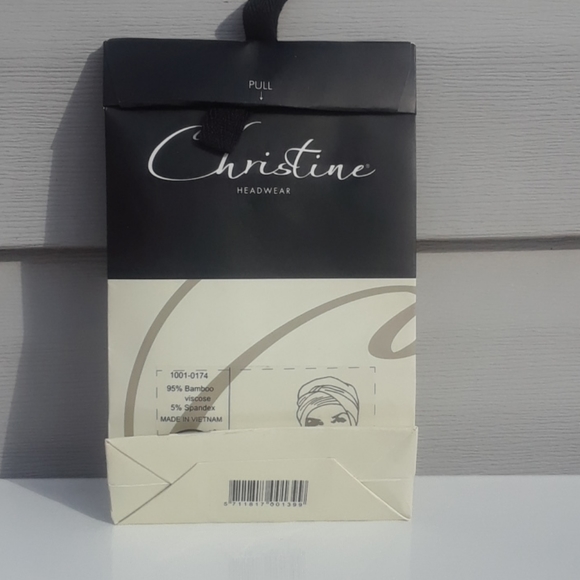 Gaia Turban- Christine Headwear- Fuchsia - Picture 3 of 4